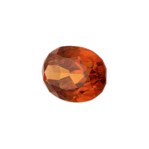 Faceted Spessartite Garnet Oval