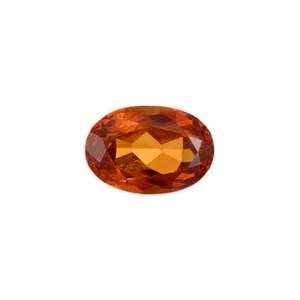 Faceted Spessartite Garnet Oval