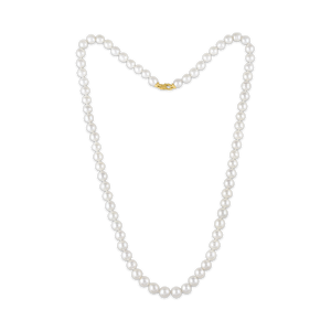 Long South Sea Pearl Strand with Fibula Clasp