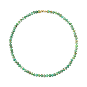 Turquoise Aurathea Strand with Fibula Clasp