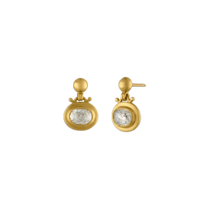 Small Diamond Bell Earrings