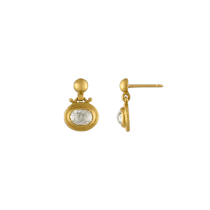 Small Diamond Bell Earrings