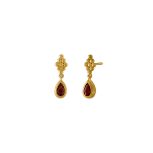 Small Ruby Nona Earrings