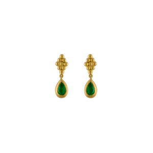 Small Emerald Nona Earrings