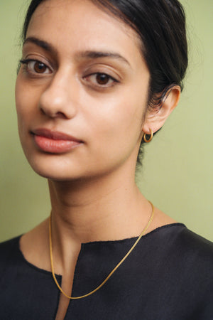 16mm Hinged Hoop and Hook Earrings