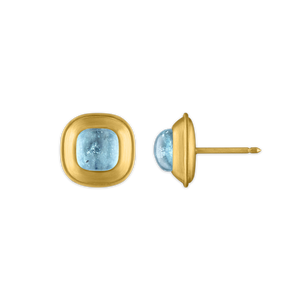Aquamarine Capsa Stud Earrings