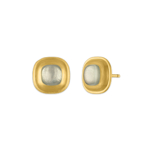 Mango Moonstone Capsa Stud Earrings