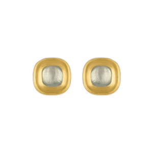 Mango Moonstone Capsa Stud Earrings