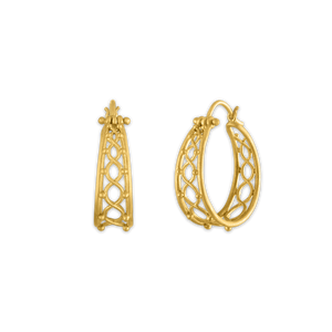 Small Vitta Hoop Earrings