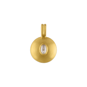 Small Diamond Bulla Pendant