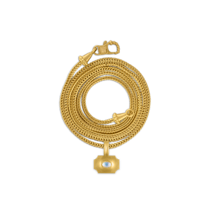 Small Rainbow Moonstone Ode Pendant