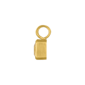 Golden Beryl Baby Block Pendant