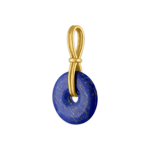 Lapis Discus Pendant