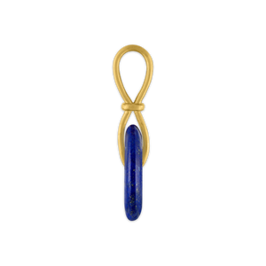 Lapis Discus Pendant