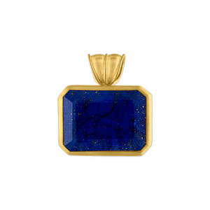 Lapis Block Pendant