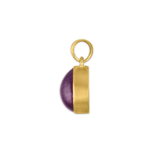 Small Star Ruby Tear Pendant