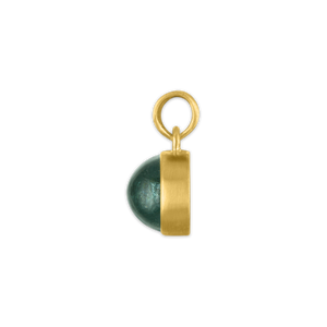 Green Tourmaline Oval Pendant