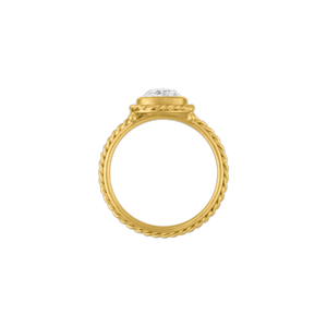 Rosecut Diamond Chorda Ring