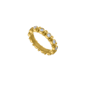 Diamond Bulla Aeon Ring