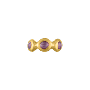 Pink Star Sapphire Breccia Ring