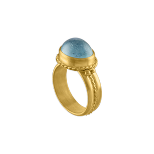 Aquamarine Medium Nauta Ring