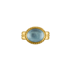 Aquamarine Medium Nauta Ring