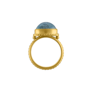 Aquamarine Medium Nauta Ring