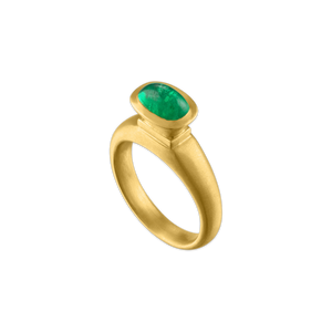 Emerald Baby Turris Ring
