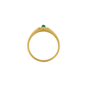Emerald Rosette Souvenir Ring