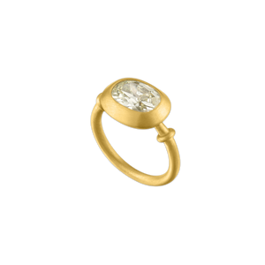 Diamond Cushion Capsa Ring