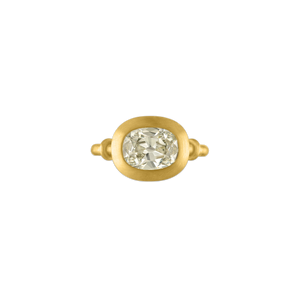 Diamond Cushion Capsa Ring