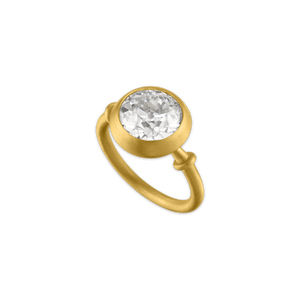 Old Mine Diamond Capsa Ring