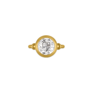 Old Mine Diamond Capsa Ring