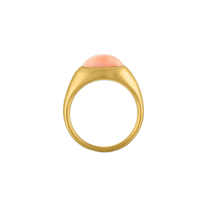 Antique Angel Skin Coral Roz Ring