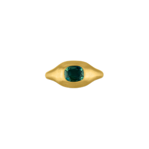 Faceted Green Sapphire Gaea Ring