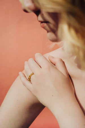 Ruby Bulla Aeon Ring