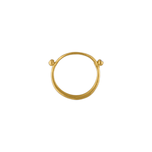 Laurus Ring with Diamonds