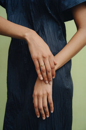 Rosecut Diamond Chorda Ring