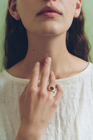 Carnelian Intaglio Ring