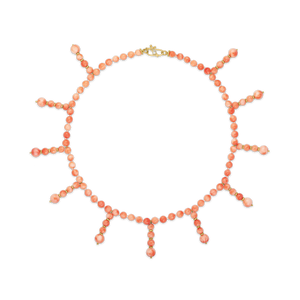 Antique Coral Collar