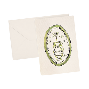 Five Year Anniversary Amphora Card