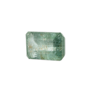 Green Beryl Emerald Cut Block