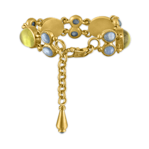 Hemera and Nyx Star Sapphire and Golden Beryl Bracelet