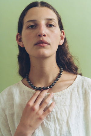 Tahitian Pearl Strand with Fibula Clasp