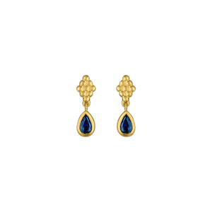 Small Blue Sapphire Nona Earrings