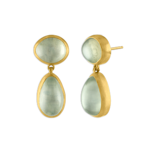 Mango Moonstone Amphora Earrings