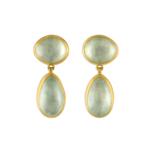 Mango Moonstone Amphora Earrings