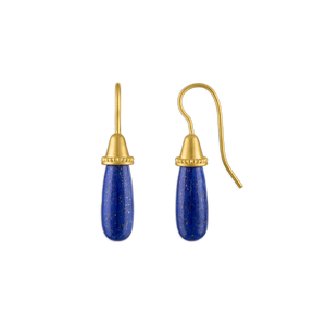 Lapis Pileus Earrings