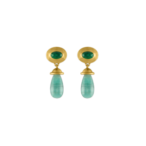 Emerald Alabastra Earrings