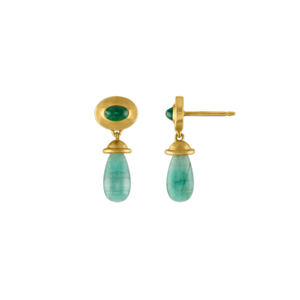 Emerald Alabastra Earrings